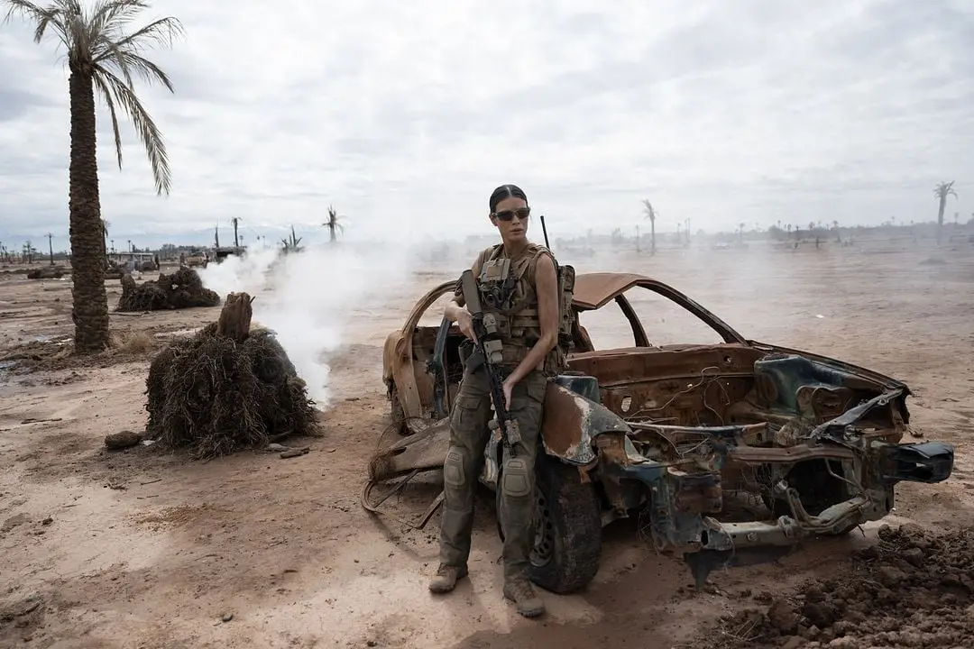 Frame from the Lioness season one trailer