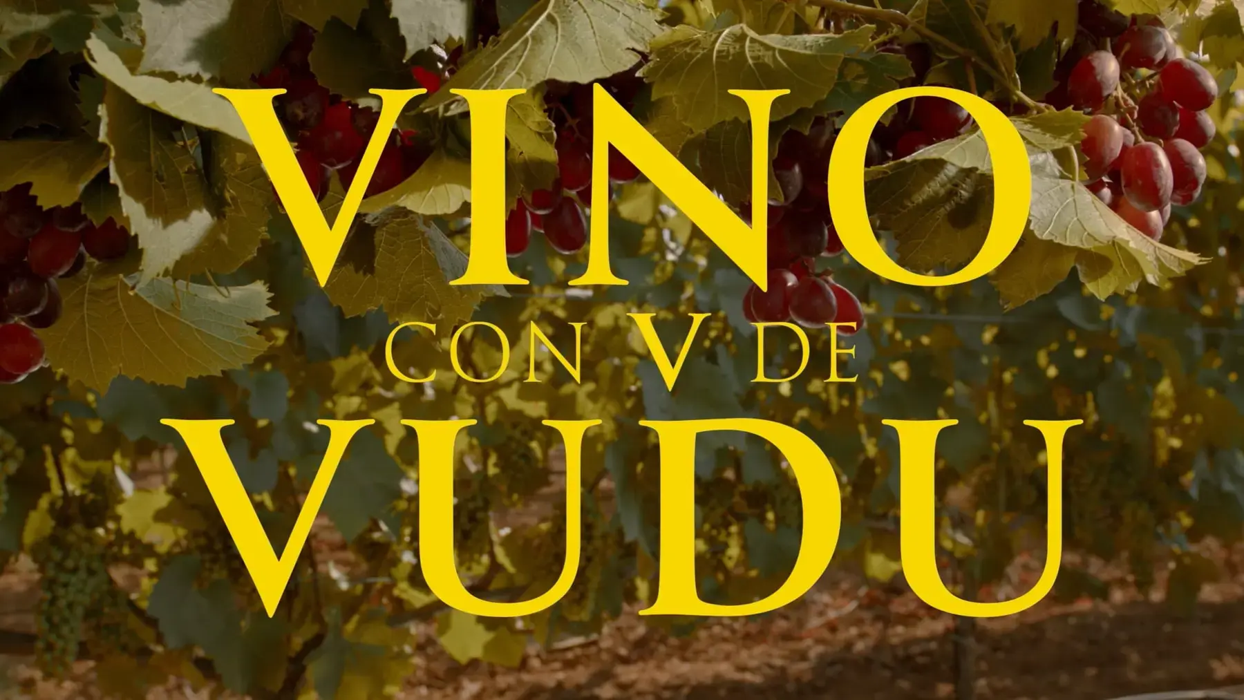 Title frame from Vino con V de Vudú